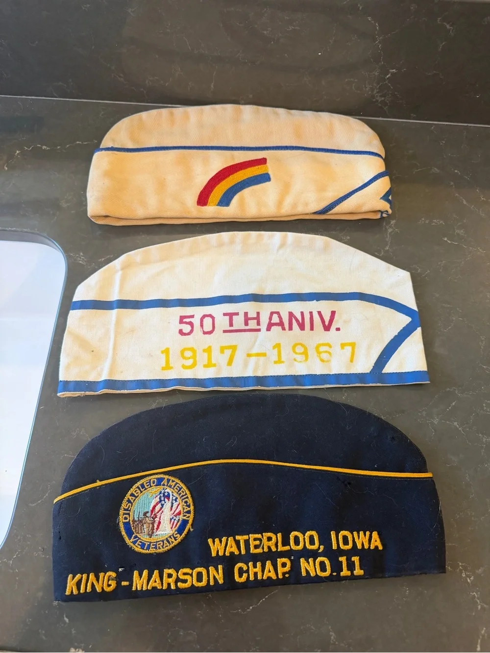 Vintage three cloth